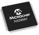KSZ8567RTXI-TR, Ethernet ICs 7-port 10/100 Managed Switch w/RGMII/MII/RMII(x2)