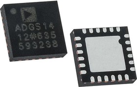 ADGS1408BCPZ, Multiplexer Switch ICs SPI Interface Low Ron 8:1 Mux, +/-15V, +12