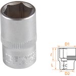 AF00030012, AFFIX Головка торцевая стандартная шестигранная 3/8", 12 мм