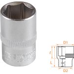 AF00030013, AFFIX Головка торцевая стандартная шестигранная 3/8", 13 мм