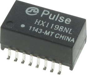 HX1198NLT, -18 -1.2 1:1 350 MD RJ45 Трансформатор