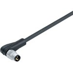 Sensor actuator cable, M8-cable plug, angled to open end, 8 pole, 2 m, PUR ...