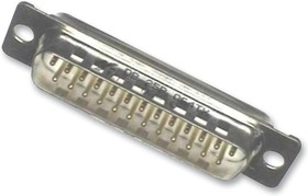 Фото 1/2 DC37P064TXLF, Разъем D Sub, DB37, Standard, Штекер, Серия D, 37 контакт(-ов), DC, Solder Cup