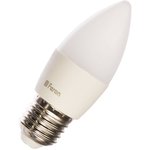 25759, Лампа светодиодная LED 7вт Е27 белый матовая свеча