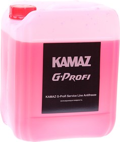2422210232, Антифриз красный 10л KAMAZ G-Profi Service Line Antifreeze (ОАО КАМАЗ)