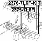 2375-7L6F, Ремкомплект суппорта тормозного переднего
