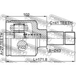 2511-BOX3LH, 2511-BOX3LH_ШРУС внутренний!\ CITROEN JUMPER III/ RELAY III 06