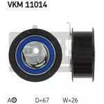 VKM11014, Ролик натяжной ремня ГРМ VW CADDY II 95-04, GOLF III 91-99 ...
