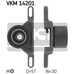 VKM 14201, Ролик ремня ГРМ FORD ESCORT/FIESTA/SIERRA 1.4-1.6L 86-93 6 131 141