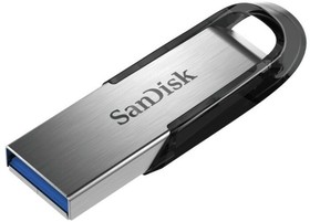 Фото 1/7 Флеш-память SanDisk Ultra Flair, 128Gb, USB 3.0, с/чер, SDCZ73-128G-G46