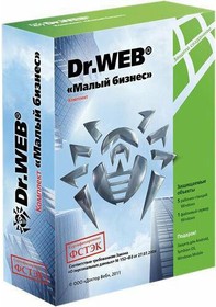 Фото 1/2 BBZ-*C-12M-5-A3 Dr.Web «Малый бизнес» сертифицированный ФСТЭК России (сертификат №3509 действует до 27.01.2024), в картонной упаковке, на 1
