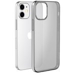 Чехол HOCO Light для Apple iPhone 12 Mini, TPU (прозрачный/черный)