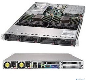 Supermicro SYS-6019U-TRT 1U, 2xLGA3647 (up to 205W), iC621 (X11DPU), 24xDDR4, up to 4x3.5 HDD, 2x10GbE, 2x750W, 2x PCIEx16, 1x PCIEx8 LP, 1x