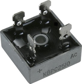 KBPC2510 (MB2510), Диодный мост 25А 1000В [KBPC] | купить в розницу и оптом