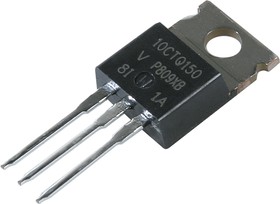 VS-10CTQ150-N3, Диод Шоттки, 2 х 5А, 150В, общий катод [TO-220AB] (VS-10CTQ150PBF)