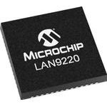 LAN9220-ABZJ, Ethernet CTLR Single Chip 10Mbps/100Mbps 1.8V/3.3V 56-Pin QFN EP Tray