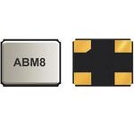 ABM8-28.6363MHZ-B2-T, Crystal 28.6363MHz ±20ppm (Tol) ±50ppm (Stability) 18pF FUND 50Ohm 4-Pin Ultra Mini-CSMD T/R