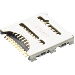 1010170469#2A, Memory Card Connectors UFS+ Micro SD, push/pull, 30u''