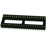 DILB40P-223TLF, IC & Component Socket, 40 Contacts, DIP Socket, 2.54 mm ...