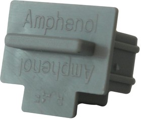 FRJ2411, Modular Connectors / Ethernet Connectors Gray Dust Cap