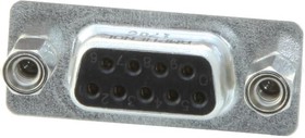 Фото 1/2 L717SDEH09POL2RM8, Разъем D Sub, DB9, Standard, Штекер, SD Series, 9 контакт(-ов), DE, Пайка