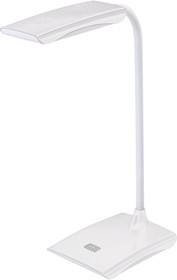 Фото 1/10 Настольная лампа-светильник SONNEN TL-LED-004-7W-12, подставка, LED, 7 Вт, белый, 235541