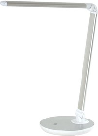 Фото 1/10 Настольная лампа-светильник SONNEN PH-3609, подставка, LED, 9 Вт, металлический корпус, серый, 236688