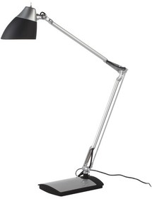 Фото 1/10 Настольная лампа-светильник SONNEN PH-104, подставка, LED, 8 Вт, металлический корпус, черный, 236690