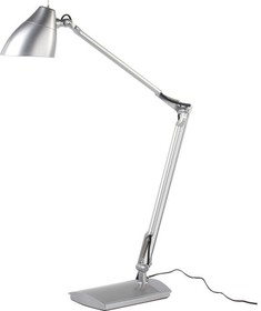Фото 1/10 Настольная лампа-светильник SONNEN PH-104, подставка, LED, 8 Вт, металлический корпус, серый, 236691