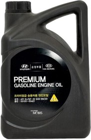 0510000421, 0510000421_масло моторное 5W20 (4L) Premium Gasoline (полусинт.)! KR\API SL