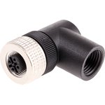 XZCC12FCM50B, Circular Connector, 5 Contacts, Cable Mount, M12 Connector ...