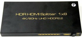 Фото 1/8 Разветвитель HDMI VCOM DD428