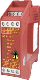 Фото 1/2 280002, Dual-Channel Emergency Stop, Safety Switch/Interlock Safety Relay, 24V ac/dc, 3 Safety Contacts
