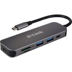 DUB-2325/E, 3 Port USB C USB A, USB C USB C Hub, USB Bus Powered, 118 x 35 x 13.5mm