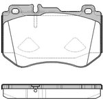 P1491300, Колодки дисковые