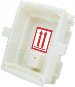 2N9155014, Коробка монтажная на 1 модуль 2N®IP Verso (никель, используется совместно с 9155011)