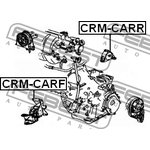 CRM-CARF, CRM-CARF_подушка двигателя передняя!\ Chrysler Voyager IV 2001-2007