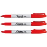 S0810940, Fine Tip Red Marker Pen