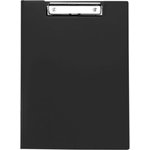 Папка-планшет с зажимом А4, пластик, черный 245659