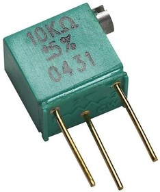 Y505310K0000J0L, Trimmer Resistors - Through Hole 10Kohms 5% 1/4w
