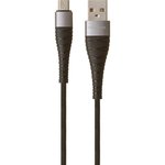 USB кабель BOROFONE BX32 Munificent Micro USB, 0.25м, 2.4A, нейлон (черный)