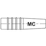 2 mm insulating grommet, solder connection, 0.5 mm², brown, 22.2010-27