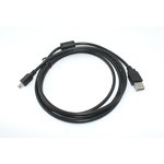 Кабель для зарядки Mini USB-B(m)-USB-A(m), 1.8 м черный