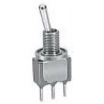 M83731/9-262, Switch Toggle ON None Mom SPDT Round Lever PC Pins 5A 125VAC 28VDC ...