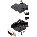 L17D45PK-P-09+L717SDE09P, L17D45PK Cable Mount D-sub Connector Plug