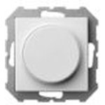 Диммер выключатель 40-400W LIREGUS Эпсилон ISR-002-01 E/B белый без рамки 28-013