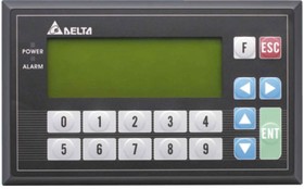 Панель управления + ПЛК TP04P-22XA1R, STN LCD 4.1", 192x64, 24VDC, 8DI, 8RO, 4AI, 2AO, 2xCOM RS485, USB