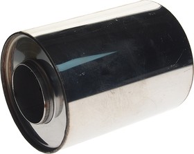 Фото 1/2 00.495, Пламегаситель коллекторный L=140мм (внешн.D=110мм, внутр.D=55мм) нержавеющая сталь TRANSMASTER