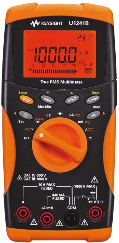True Rms Multimeter Icon U1241B, Digital Multimeters True RMS 10000 count handheld DMM – купить ...