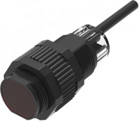 Фото 1/5 PSM18-D40P фотоэлектрический датчик диффузный, корпус М18 пластик,Sn=40см, PNP NO/NC, 10...30VDC, кабель 2м